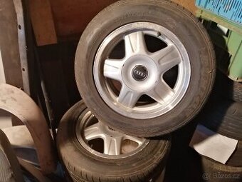 Al kola Audi 7x15 5x112 pneu 215/60R15