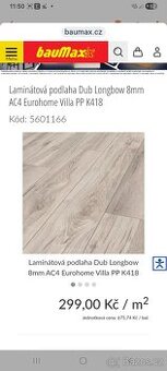 Laminátová podlaha