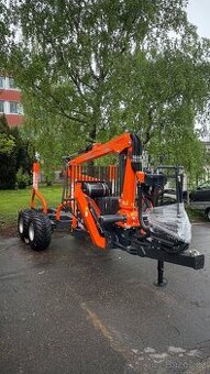 Vyvažecí vlek vyvažečka, vývozka MTM 10T Ruka 6.6m