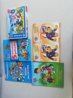 Tlapková patrola - knížky a puzzle
