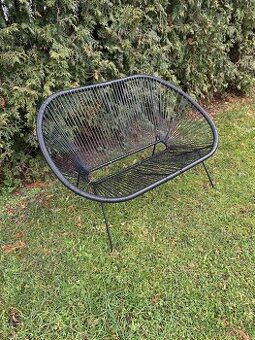 Zahradní lavička ACAPULCO - grafitová