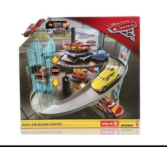 Mattel Disney Pixar Cars 3 Závodní centrum Rust eze