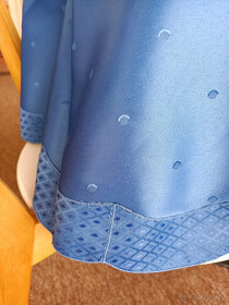 Sváteční velký kulatý ubrus - průměr 170cm