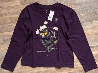 Krásné holčičí nové tričko Gap vel.116/122