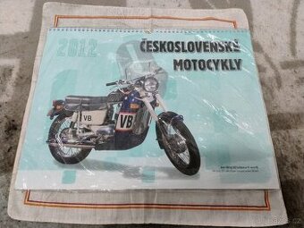 KALENDÁŘ ČESKOSLOVENSKÉ MOTORKY 2012