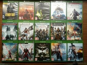 XBOX One Hry (XONE) 1/2 Akce 4+1