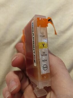 Náplň do tiskárny žlutá C-CLI8Y, originál rozbaleno