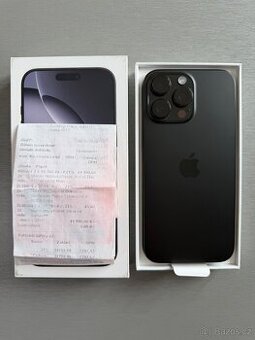 iPhone 16 Pro Max 512GB - Black Titanium