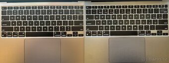 Prohození klávesnice na CZ u 13 14 16 MacBook Air a Pro M1