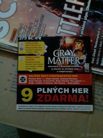 score 2x dvd (gray matter fear 3) + 6x kod