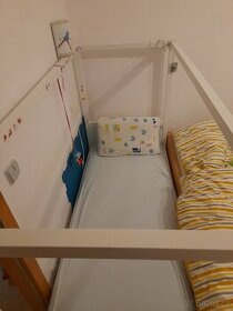 Dětská postel s nebesy IKEA OVRE