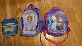 Dětský batoh Elsa a Anna, Sofie, Mimoni