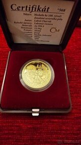 Zlatá medaile - 100. výročí dosažení severního pólu 2009 - 1