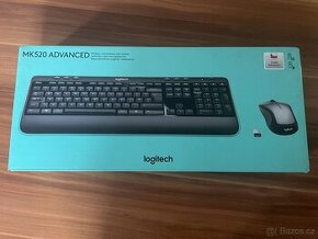 Set klávesnice s myší Logitech Combo MK345 CZ, bezdrátová