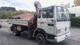 Sklápěč s  hydraulickou rukou