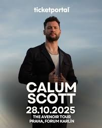 Stání u podia - Calum Scott - O2 Universum - 28.10.2025