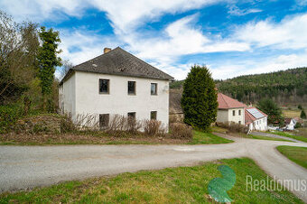 Prodej, venkovská usedlost, pozemky 4718 m2, Lučenice (Chrob