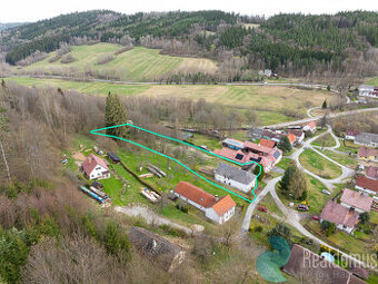 Prodej, venkovská usedlost, pozemky 4718 m2, Lučenice (Chrob