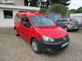 Volkswagen Caddy, 1,6TDI-55KW-KOUPEN V ČR+STK