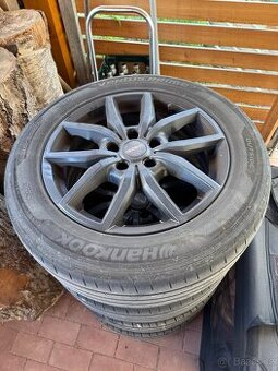 Alu kola r17 na T6 s letnimi pneu 235/55 r17 XL