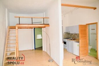 Pronájem, byty/1+kk, 37 m2, náměstí Dr. M. Horákové 1131/9,