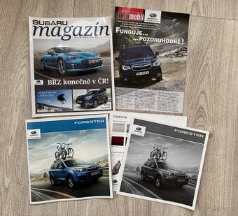 Subaru Forester prospekt a časopis - 1