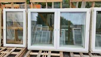 Okno PVC - 2070x1420 mm - STARŠÍ - 3 KS
