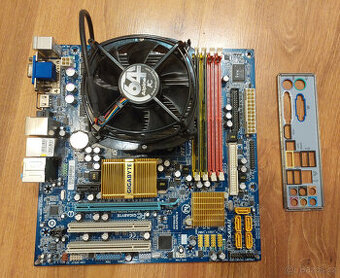 Základní deska AM2 + CPU + RAM + chladič