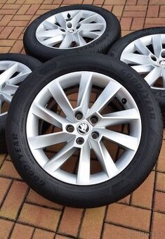 Letní sada ŠKODA Superb 3, Passat B8 5x112 R17 p. 215/55/17