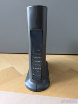 Internetový modem Zyxel Prestige P-660HN-T3A - černý
