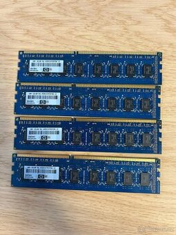 4x2GB RAM PC3-10600U-9-10-B0