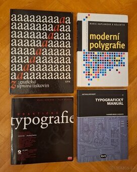 MODERNÍ POLYGRAFIE, TYPOGRAFICKÝ MANUÁL