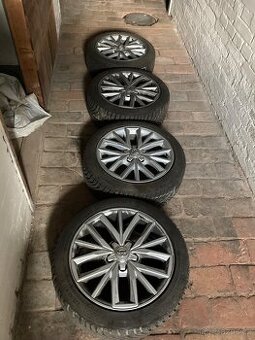 Sada zimních pneu + originální 17” alu kola Toyota - 1