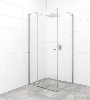 Sprchový kout 90 x 90 x 195-8mm skla- luxus- nový