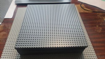Lego podložky 20 ks Modrošedá