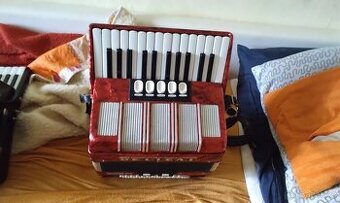 Prodám akordeon delicie junior XIII 72 basů 3 hlas