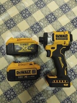 DeWalt rázový utahovák + 2x akumulátor