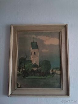 obraz Heinz Muller - starý kostel