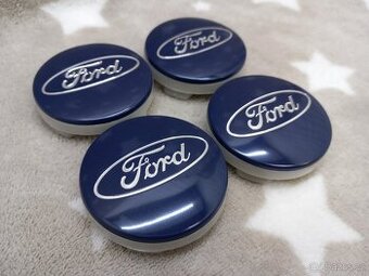 Středové krytky Ford, 54x52mm Modré