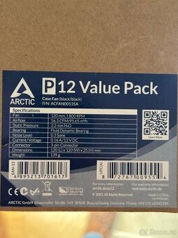 PC přídavné ventilátory nové