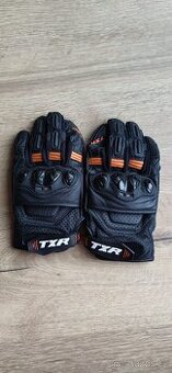 Rukavice na motorku TXR Hyper černo-oranžové vel. M