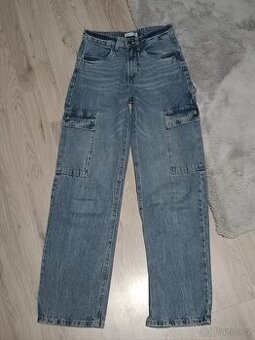 Rifle džíny kapsáce Sinsay vel. 34