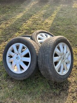 Prodám 4 alu kolo + pneu