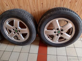 PRODAM 4 ALU KOLA 5x100 + zimni pneu