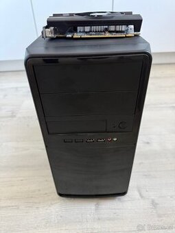 PC skříň, zdroj ATX, grafická karta