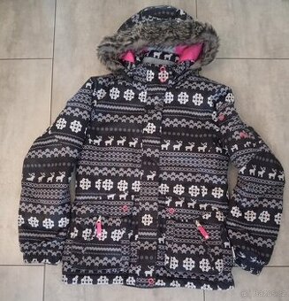 Dívčí lyžařská zimní bunda Etirel vel.152