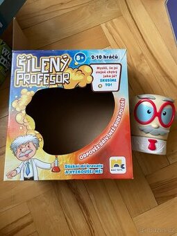 Společenská hra Šílený profesor – mluvící hra pro děti (8+)