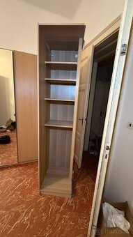 PAX rohový díl se 4 policemi 53x58x236cm