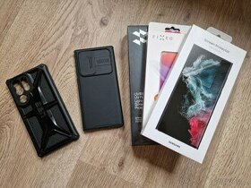 Samsung S22 Ultra - Fólie + Kryt (UAG, Nillkin)
