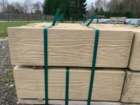 Prodám betonovou dlažbu v imitaci dřeva 60x19x4,5 cm - 1